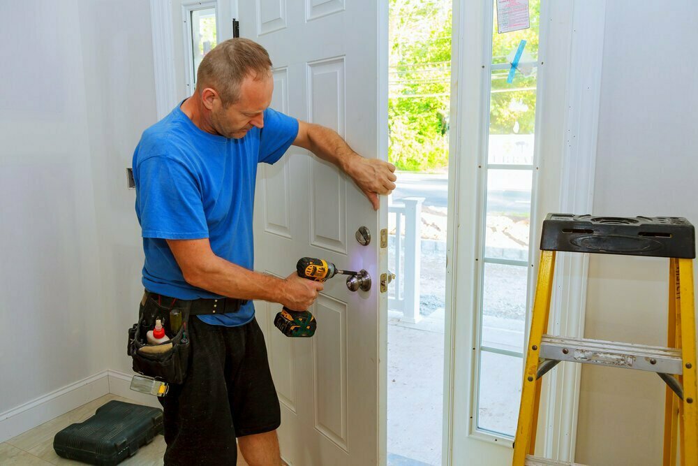 Lock Change in Manhattan, NY 5 door installationjfif
